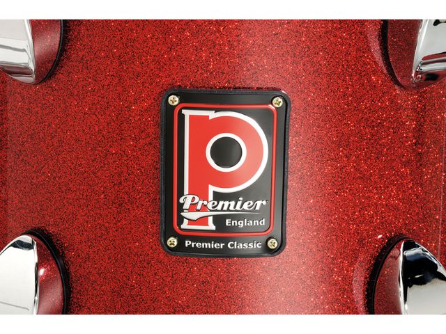 Premier Series Classic Kit Red Moon Sparkle lacquer is nod towards Keith Moon